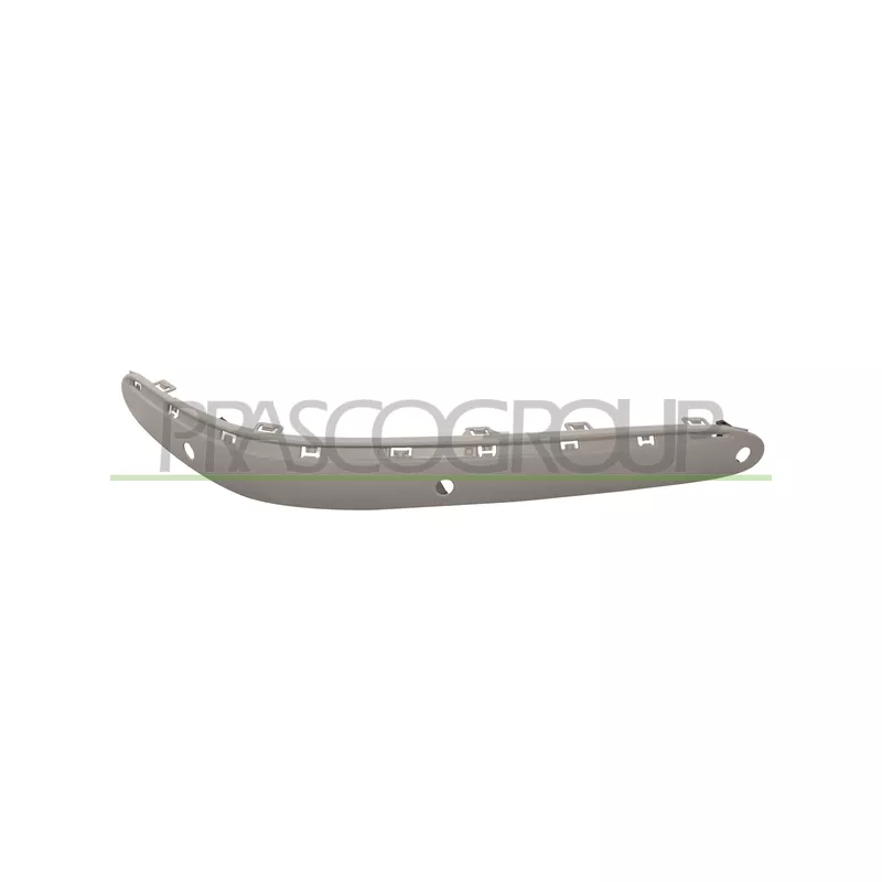 Baguette et bande protectrice, pare-chocs avant droit PRASCO ME5241231