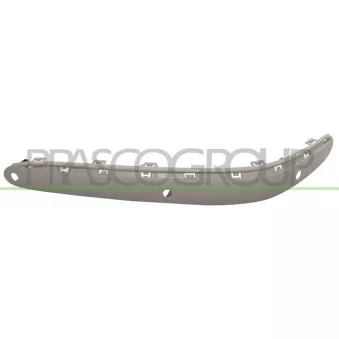 Baguette et bande protectrice, pare-chocs avant gauche PRASCO ME5241232