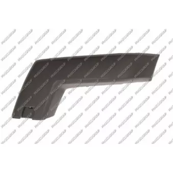 Baguette et bande protectrice, pare-chocs avant gauche PRASCO ME7101234