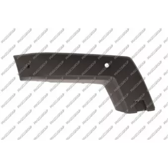 Baguette et bande protectrice, pare-chocs avant droit PRASCO ME7101243
