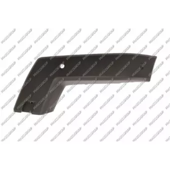 Baguette et bande protectrice, pare-chocs avant gauche PRASCO ME7101244