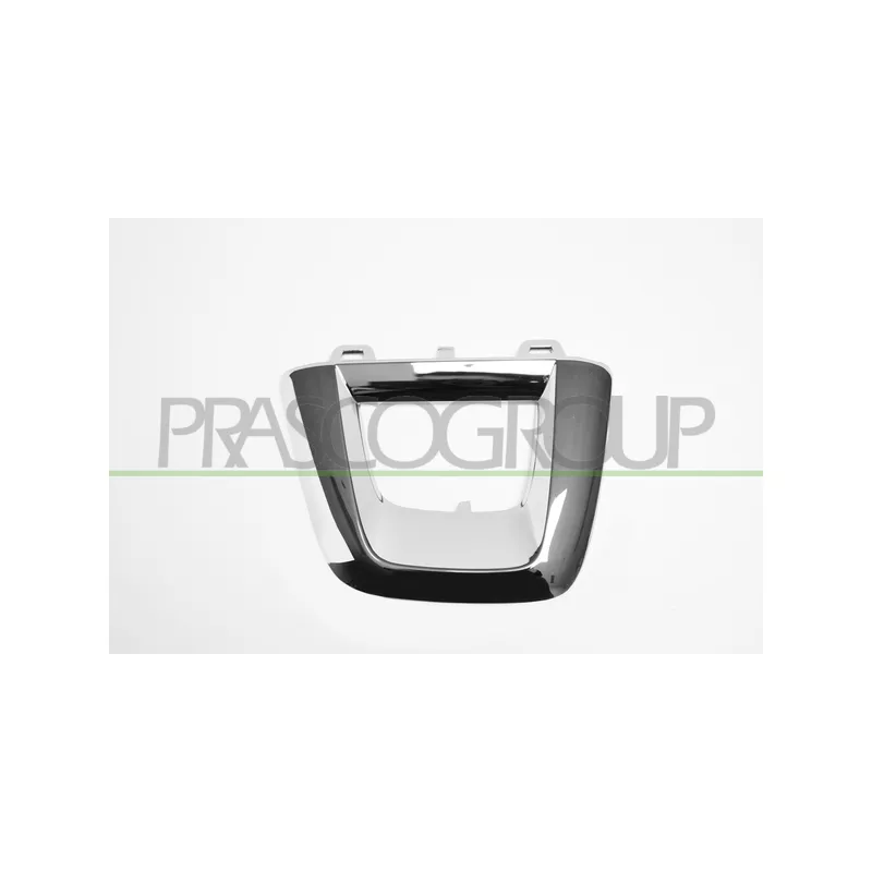 Baguette et bande protectrice, pare-chocs avant gauche PRASCO ME7141202