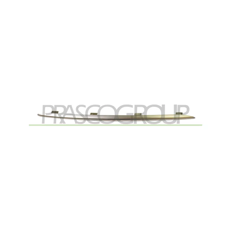 Baguette et bande protectrice, pare-chocs avant droit PRASCO ME7141211