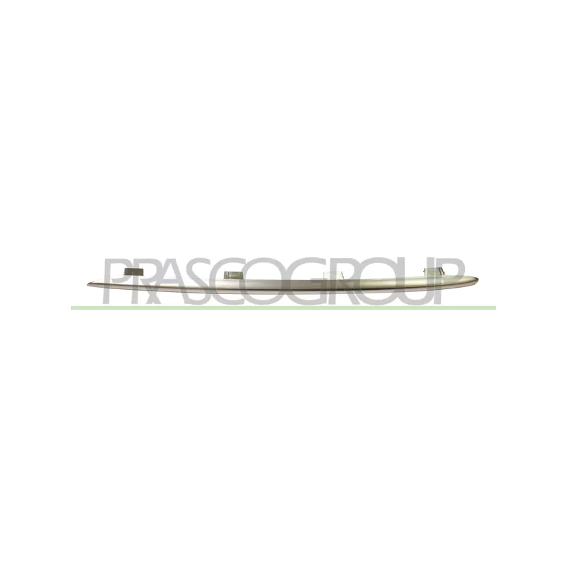 Baguette et bande protectrice, pare-chocs avant gauche PRASCO ME7141214