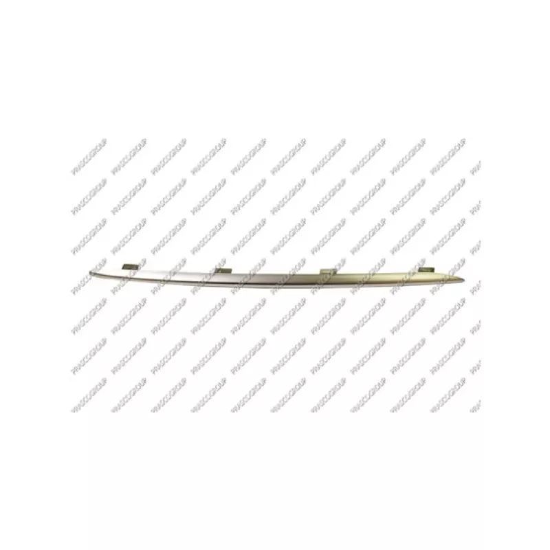 Baguette et bande protectrice, pare-chocs avant droit PRASCO ME7151211