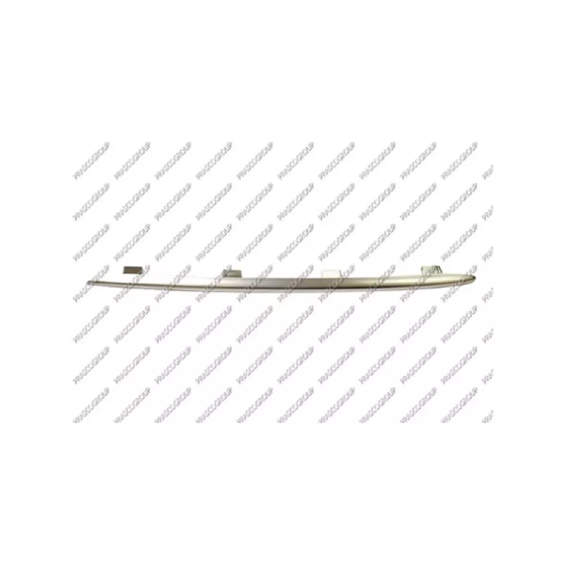 Baguette et bande protectrice, pare-chocs avant gauche PRASCO ME7151214