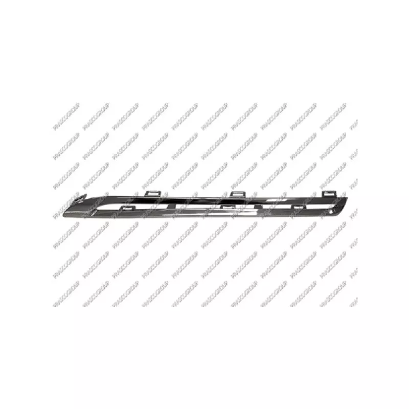 Baguette et bande protectrice, grille de radiateur PRASCO ME7152202