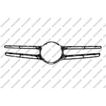 Baguette et bande protectrice, grille de radiateur PRASCO ME7152315