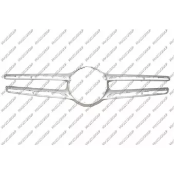 Baguette et bande protectrice, grille de radiateur PRASCO ME7152325