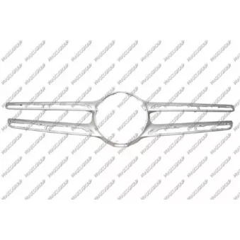 Baguette et bande protectrice, grille de radiateur PRASCO ME7152335