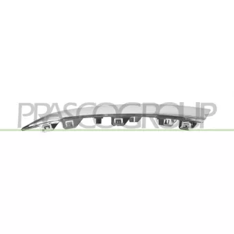 Baguette et bande protectrice, pare-chocs avant gauche PRASCO ME7191224