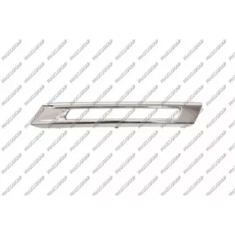 Baguette et bande protectrice, pare-chocs avant droit PRASCO ME8281243