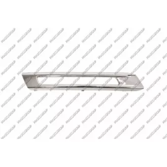 Baguette et bande protectrice, pare-chocs avant gauche PRASCO ME8281244