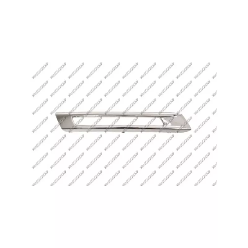 Baguette et bande protectrice, pare-chocs avant gauche PRASCO ME8281244