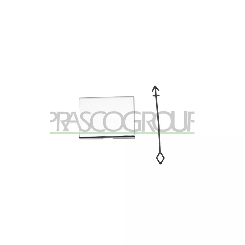 Capuchon, crochet de remorquage PRASCO ME8281296