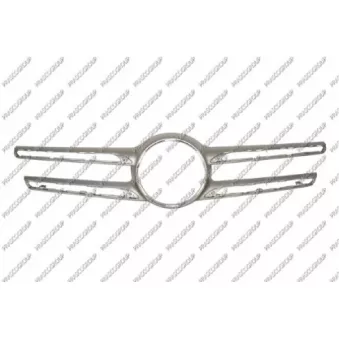 Baguette et bande protectrice, grille de radiateur PRASCO ME8302001