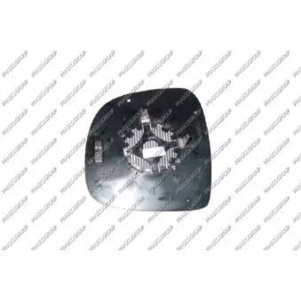 Verre de rétroviseur, rétroviseur extérieur PRASCO ME9097514