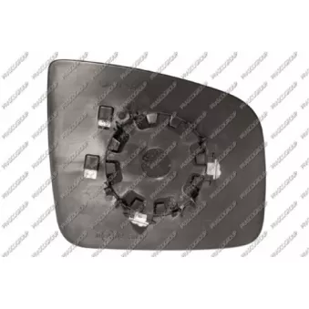 Verre de rétroviseur, rétroviseur extérieur PRASCO ME9107514