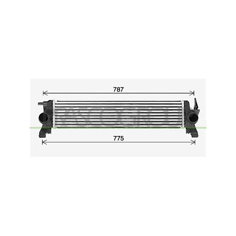 Intercooler, échangeur PRASCO ME912N003