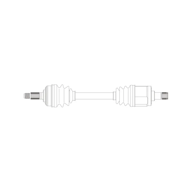 Arbre de transmission avant droit GENERAL RICAMBI HO3154