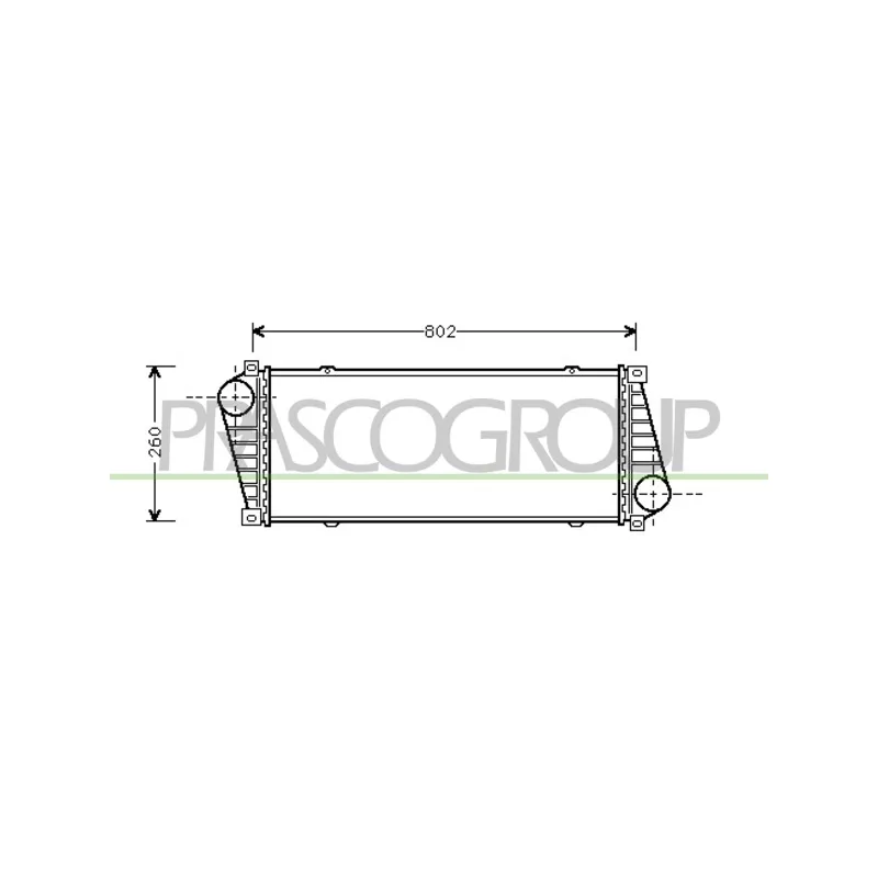 Intercooler, échangeur PRASCO ME915N001