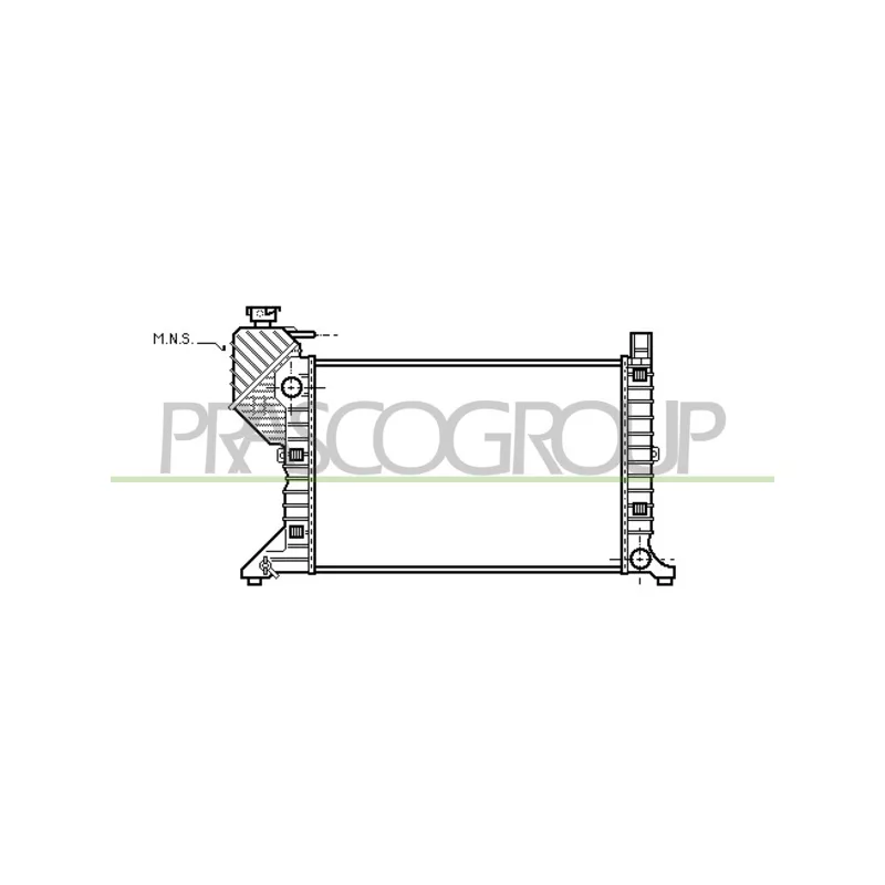 Radiateur, refroidissement du moteur PRASCO ME915R001