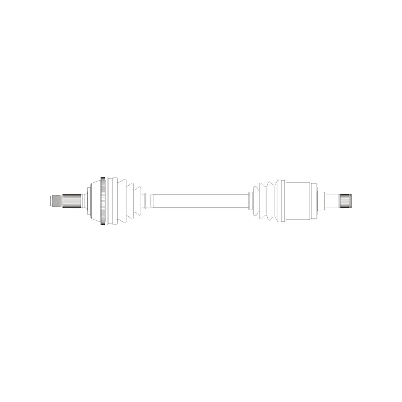 Arbre de transmission avant droit GENERAL RICAMBI HO3164