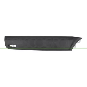 Baguette et bande protectrice, aile arrière droit PRASCO ME9191473