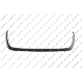 Baguette et bande protectrice, grille de radiateur PRASCO ME9232305