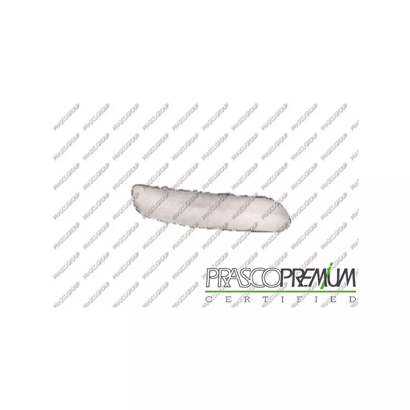 Baguette et bande protectrice, pare-chocs avant droit PRASCO MN3041243