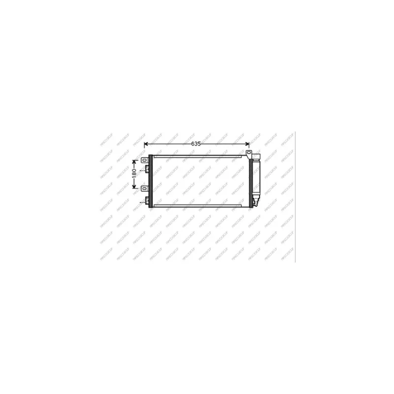 Condenseur, climatisation PRASCO MN304C001