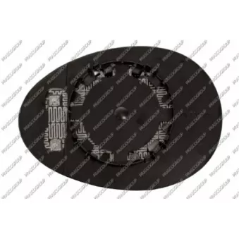 Verre de rétroviseur, rétroviseur extérieur PRASCO MN3067513