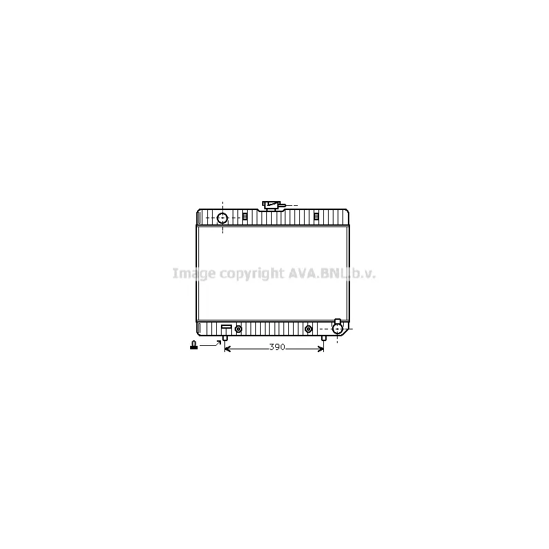 Radiateur, refroidissement du moteur PRASCO MS2055