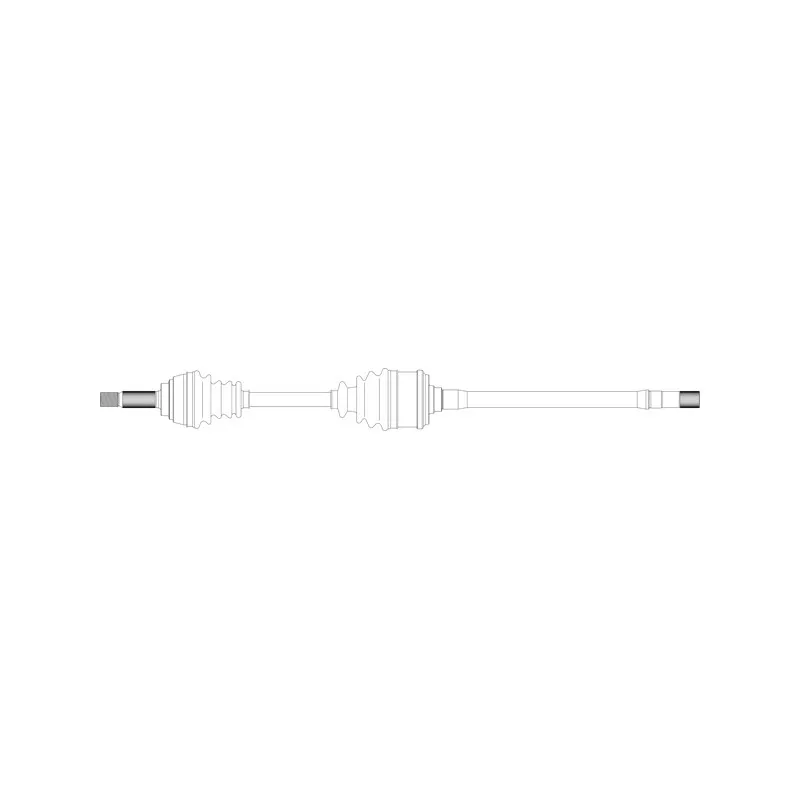 Arbre de transmission avant gauche GENERAL RICAMBI MT3045