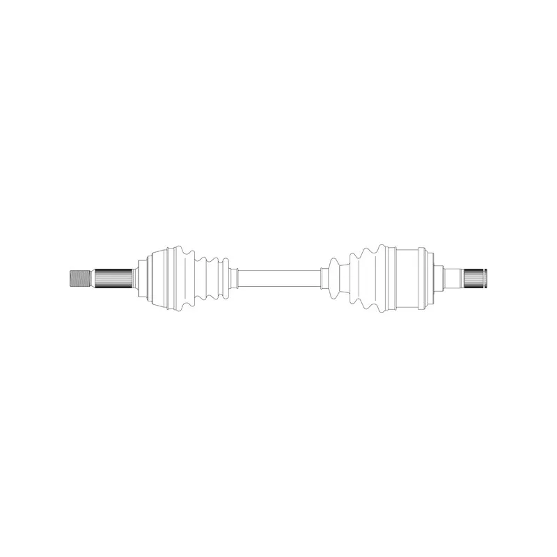 Arbre de transmission avant droit GENERAL RICAMBI MT3046