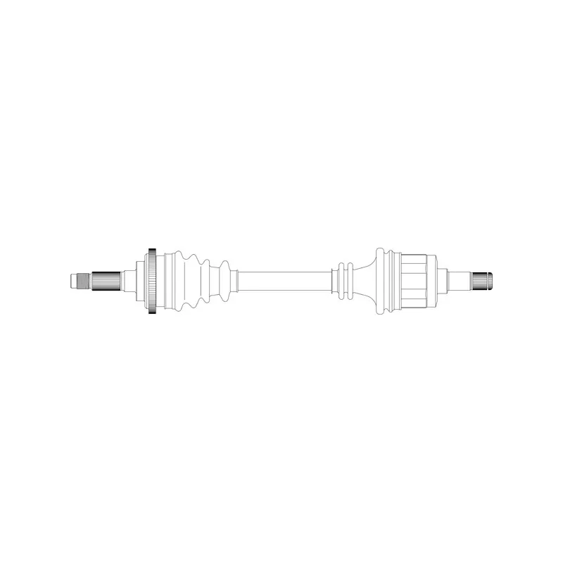 Arbre de transmission avant droit GENERAL RICAMBI MZ3107