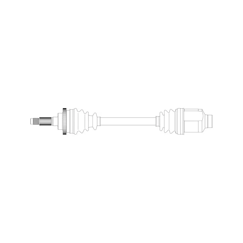 Arbre de transmission avant droit GENERAL RICAMBI MZ3141