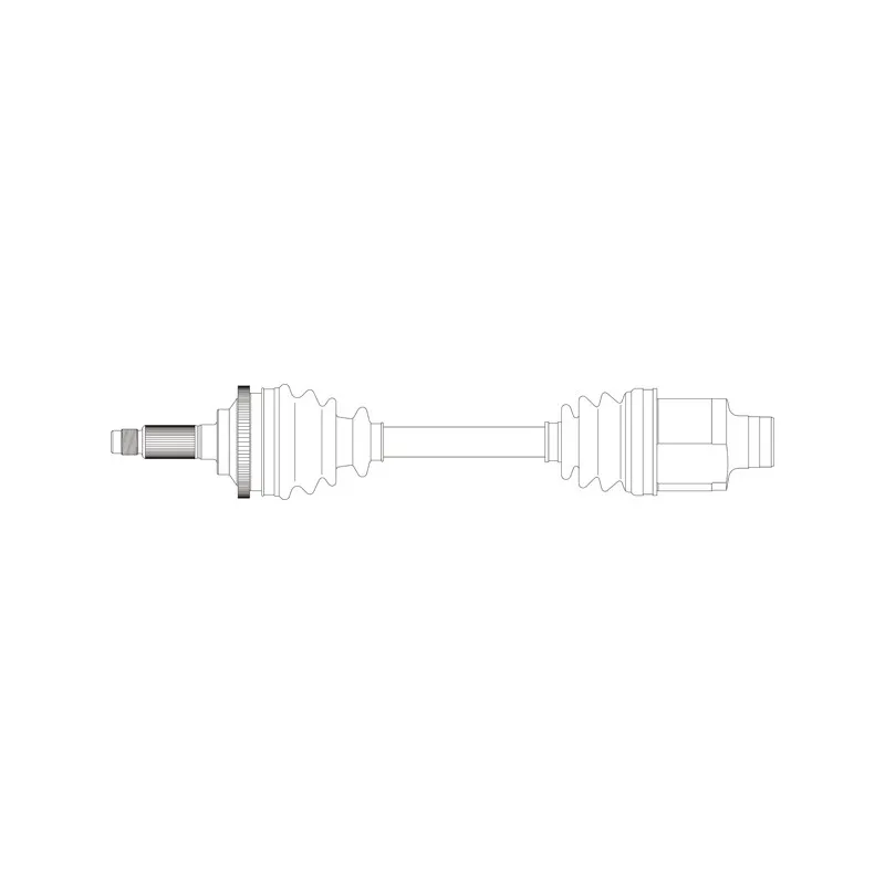 Arbre de transmission avant droit GENERAL RICAMBI MZ3153
