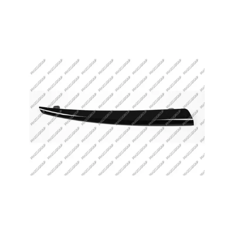 Jeu de baguettes et bandes protectrices, pare-chocs avant droit PRASCO MZ0531233