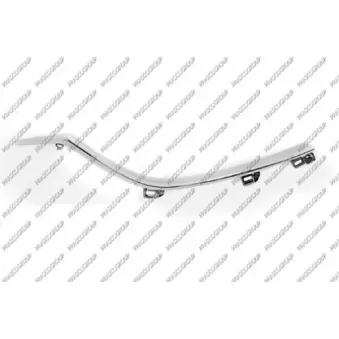 Baguette et bande protectrice, grille de radiateur PRASCO MZ0532203