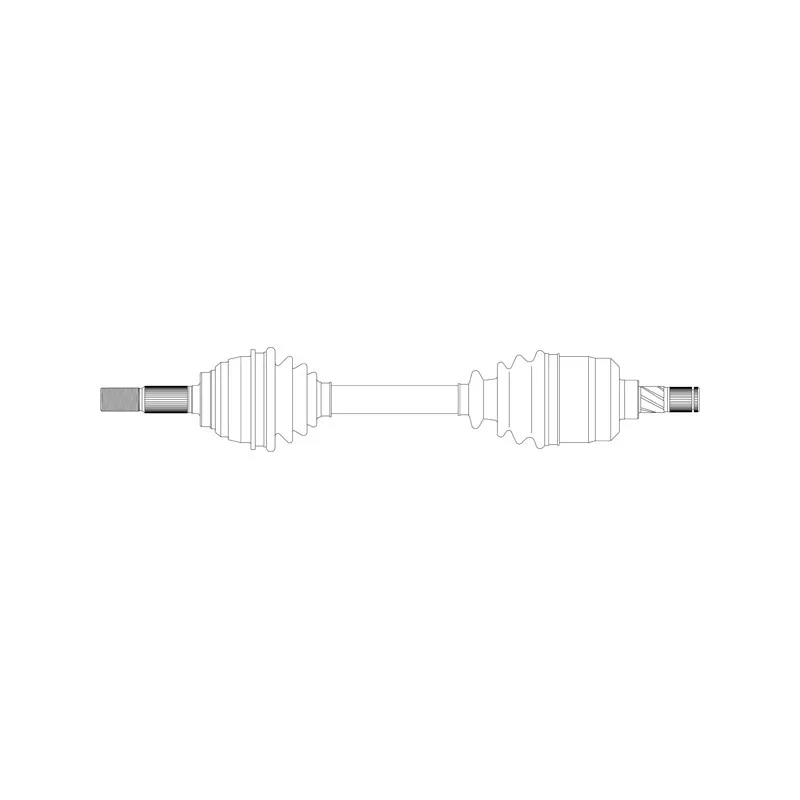 Arbre de transmission avant droit GENERAL RICAMBI ND3018