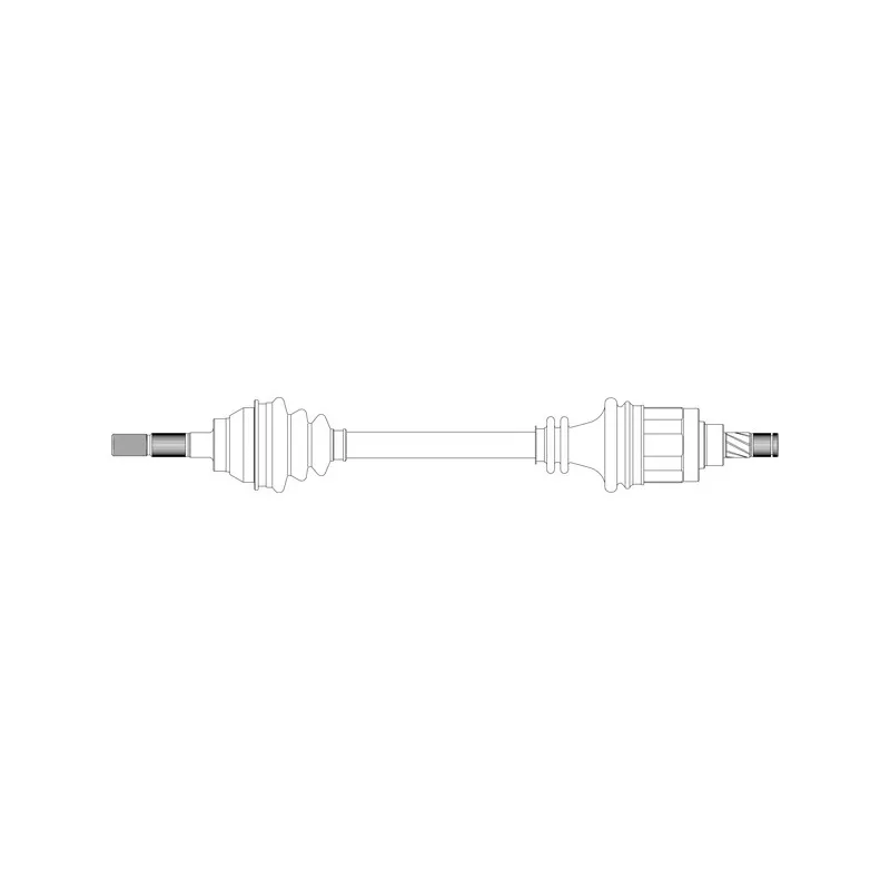 Arbre de transmission avant gauche GENERAL RICAMBI ND3034