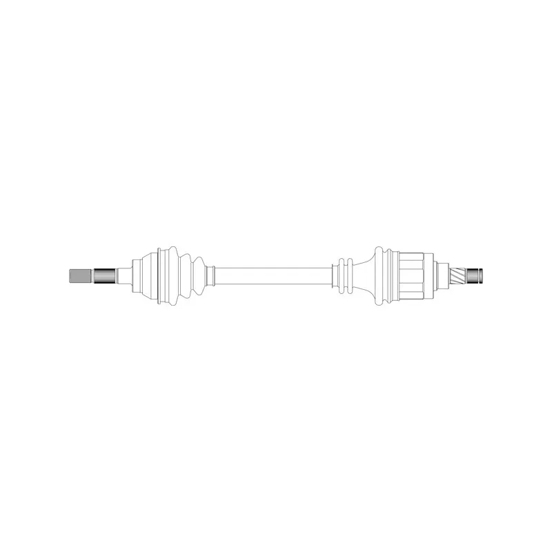 Arbre de transmission avant gauche GENERAL RICAMBI ND3036