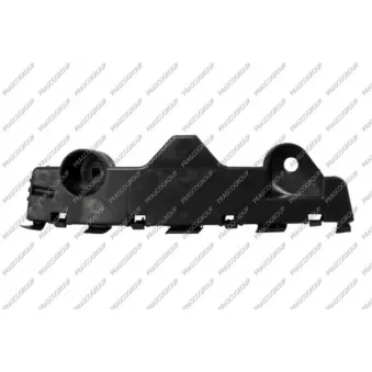 Support, pare-chocs avant gauche PRASCO MZ3091004