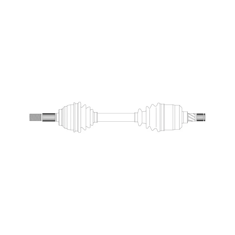 Arbre de transmission avant gauche GENERAL RICAMBI ND3121