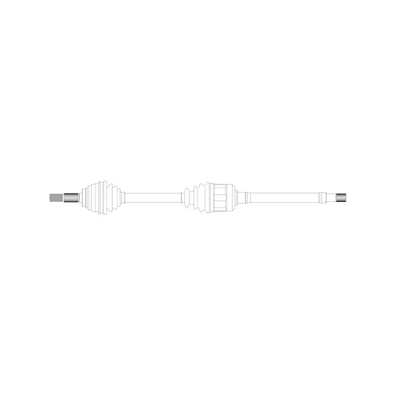 Arbre de transmission avant droit GENERAL RICAMBI ND3122