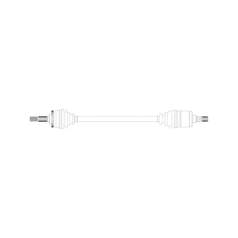 Arbre de transmission avant droit GENERAL RICAMBI ND3124