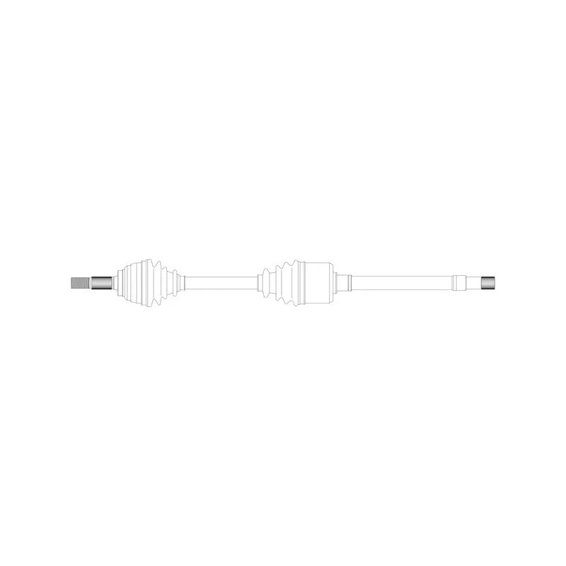 Arbre de transmission avant droit GENERAL RICAMBI ND3139