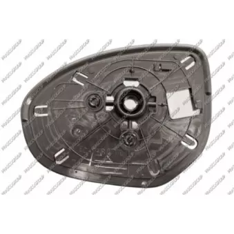 Verre de rétroviseur, rétroviseur extérieur PRASCO MZ3307503