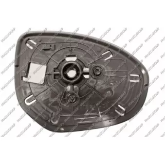 Verre de rétroviseur, rétroviseur extérieur PRASCO MZ3307504